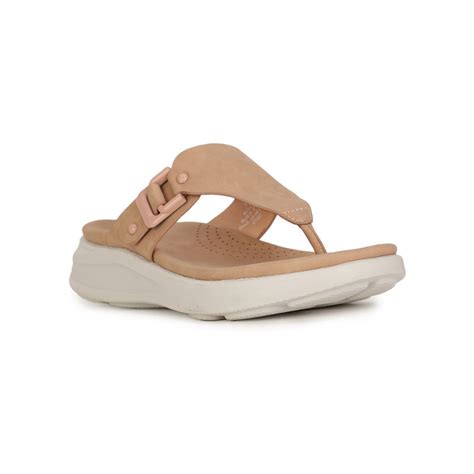 Buy Bata Solid Nude Sandals Online