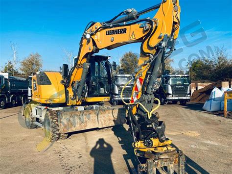 Mobilbagger Liebherr A Compact Litronic Gebraucht Mobilbagger