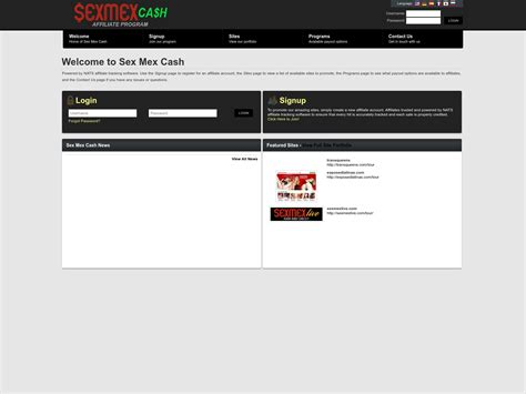 Sex Mex Cash And 28 Affiliate Programs Like Sex Mex Cash TAP