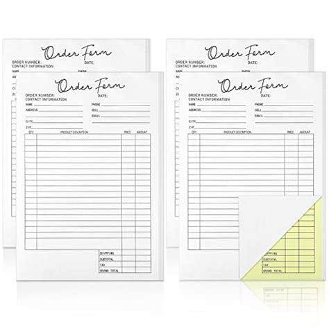 Top Carbon Copy Receipt Books Of Best Reviews Guide