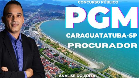 Procurador PGM Caraguatatuba SP YouTube