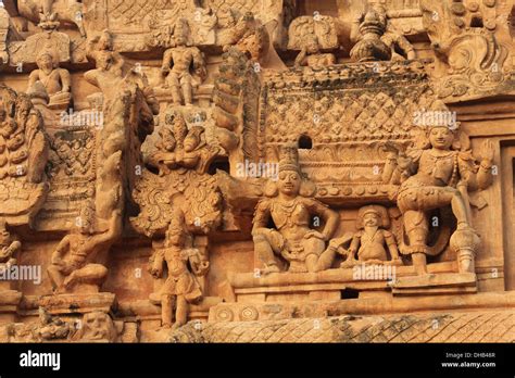 Sculpture Art At Ancient Indian Temple Stock Photo 62325111 Alamy