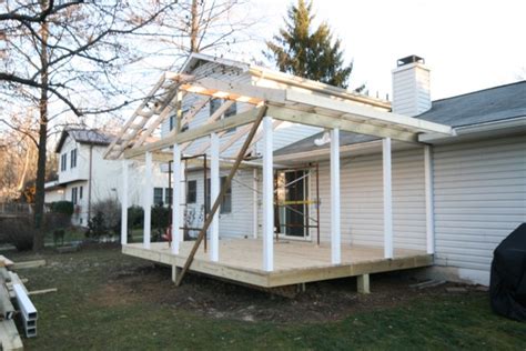 Turning An Existing Deck Into A Screen Porch Columbia Md Mcwhorter