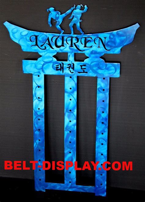 Karate Belt DispalyRack- Taekwondo Belt Display- Martial Arts Belt Display – Best on the Planet ...