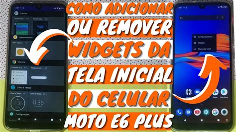 Como Adicionar Ou Remover Widgets Da Tela Inicial No Celular Motorola