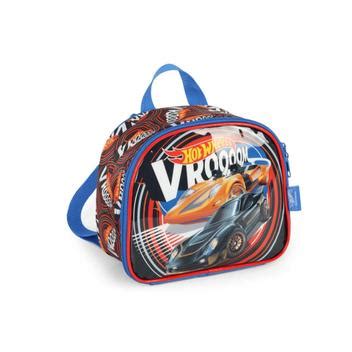 Lancheira Escolar Térmica Hot wheels Porta Alimento Lanche Luxcel Lancheira Magazine Luiza