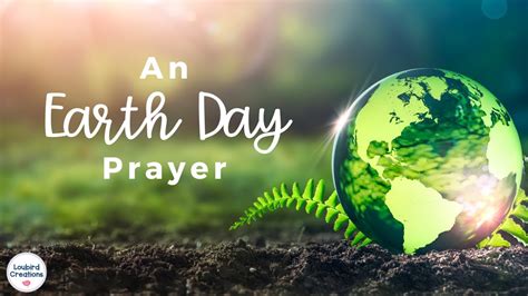 Earth Day Prayer Youtube