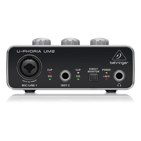 Behringer U-Phoria Studio Recording Bundle | Light up my Life