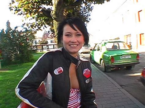 Sexy Cutie Falshing Her Perky Tits On The Street For Mon XXX Dessert