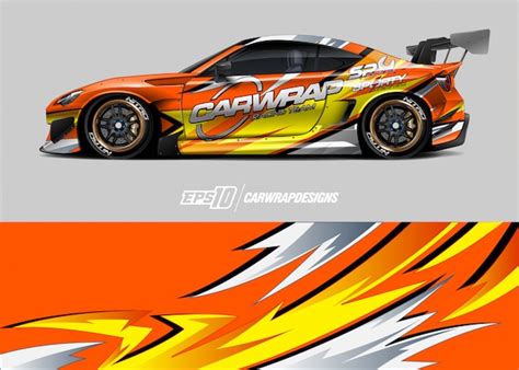 Premium Vector Car Wrap Designs