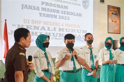 Kejari Kota Madiun Gelar Program Jaksa Masuk Sekolah Antara News