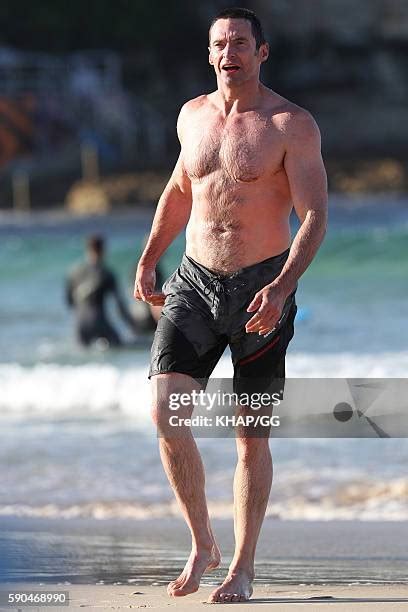 Hugh Jackman Beach Photos and Premium High Res Pictures - Getty Images
