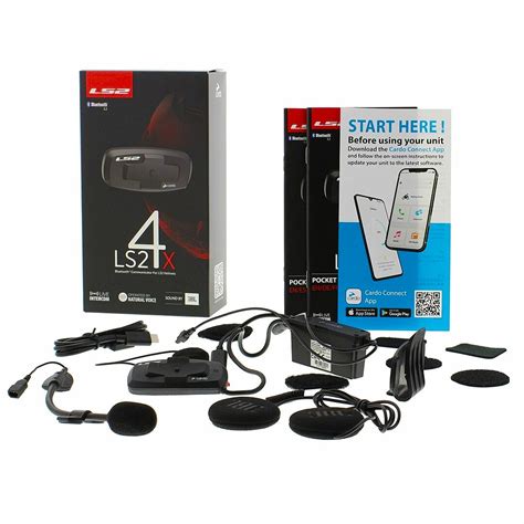 Купить LS2 Intercom 4X UCS by Cardo беспроводная bluetooth гарнитура ...