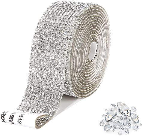 Yards Selbstklebende Kristall Strass Diamant Band Kristall