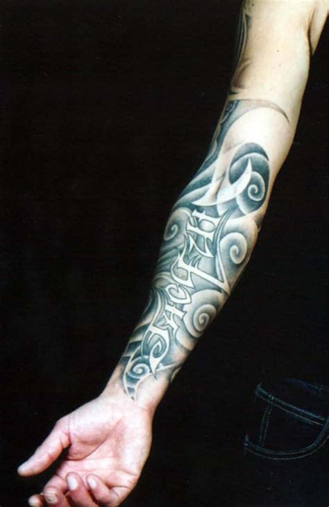 man tribal tattoo arm picture wallpaperscom