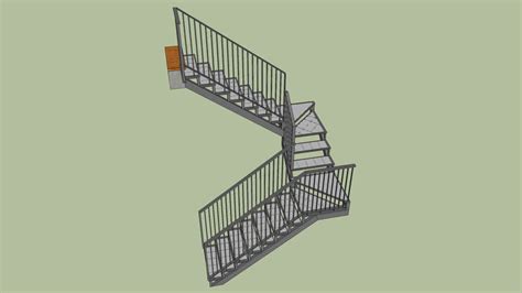 Stair Steel 3d Warehouse