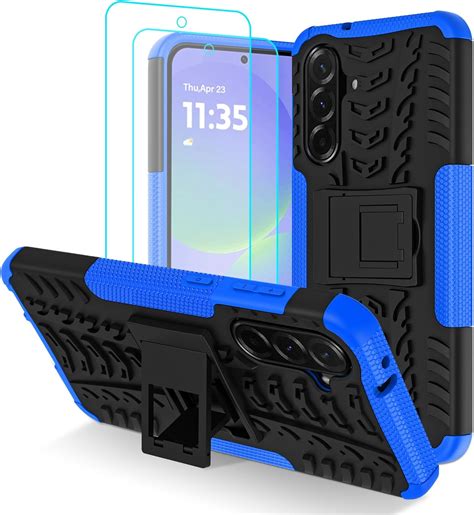 Iokmax for Samsung Galaxy A36 5G Case with 2 Pack HD Screen Protector