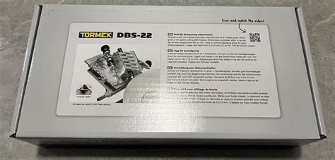 Tormek Dbs Drill Bit Sharpener Attachment New In Box Ebay