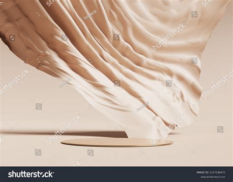 3d Display Podium Beige Background Nude Stock Illustration 2157186473 Shutterstock