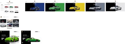 Porsche Ui Recreated By Pregadesh Figma