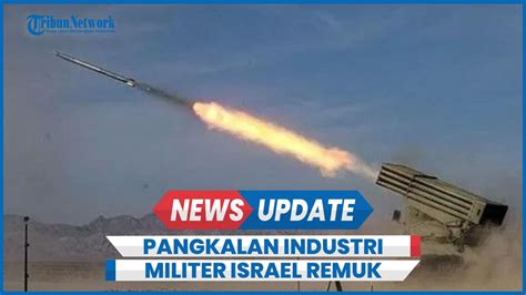 Sirine Meraung Pangkalan Industri Militer Israel Digempur Rudal