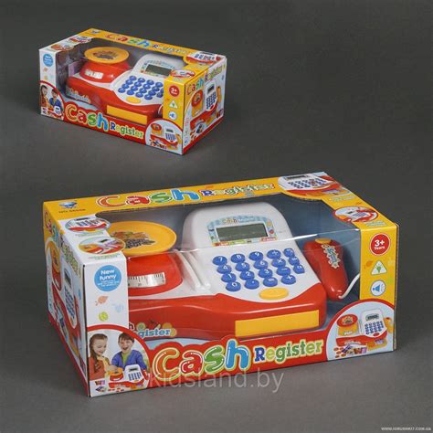 Детская касса (свет, звук), арт. 66066 красная купить в интернет ...