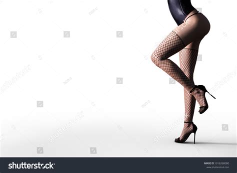Sexy D Model Black Lace Lingerie Stock Illustration Shutterstock