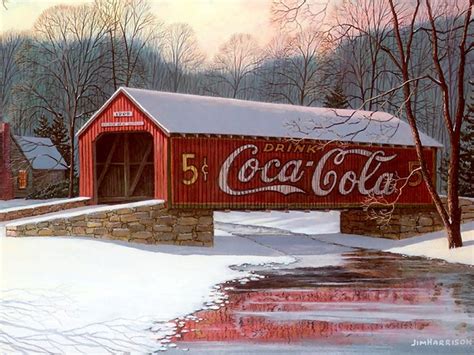 Coca Cola24 Wallpaper Covered Bridges Coca Cola Coca Cola Wallpaper