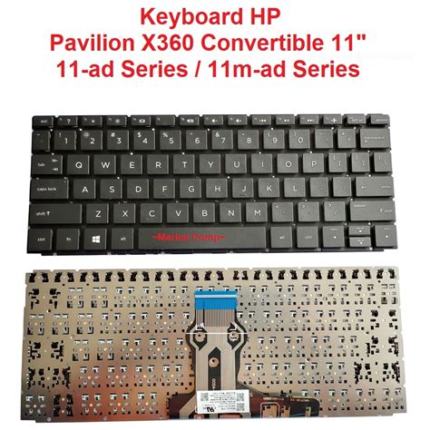 Jual Keyboard Laptop HP Pavilion X360 Convertible 11 Ad105tu 11 Ad106tu