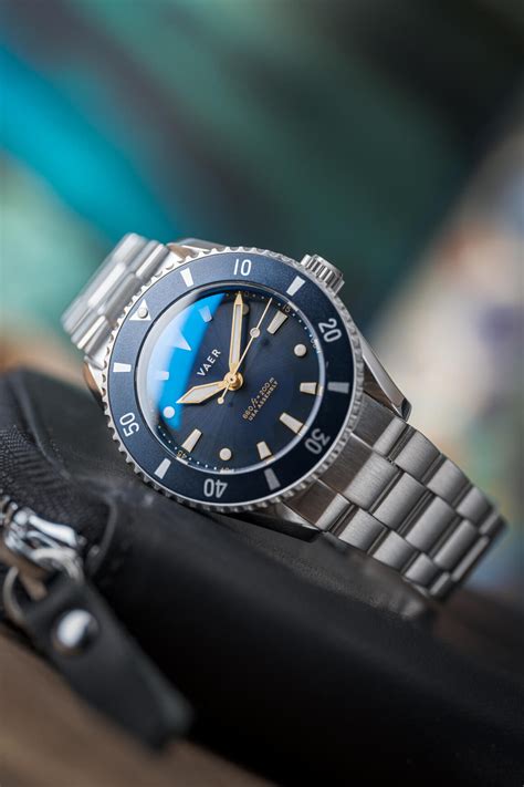 Vaer D Meridian Solar Diver Review Watch Clicker