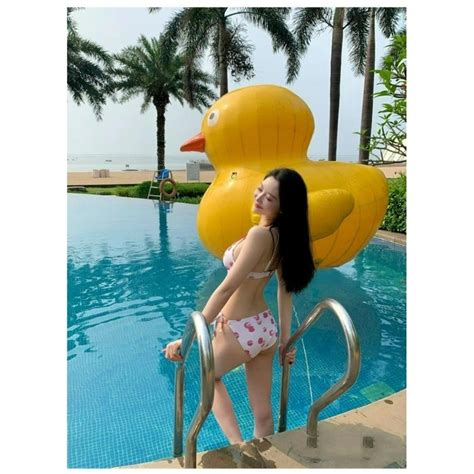 Swimsuit For Women Pink Lip Print Bikini Sexy One Piece Swimsuit Korean Style Fashion Beach Spa