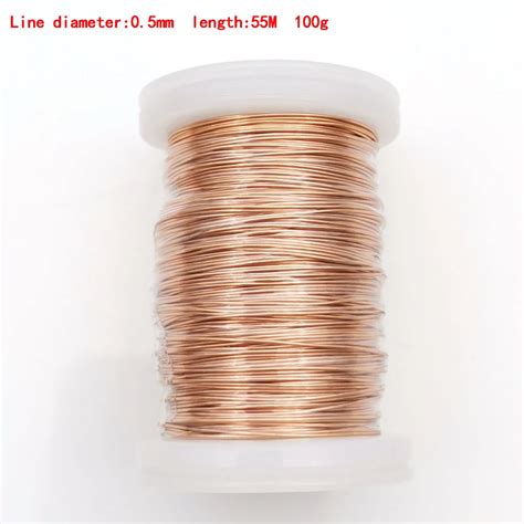 Медный эмалированный провод HBXINTAO QA-1/155 0.1-1.3 мм | AliExpress