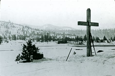 Donner Party Memorial Cross Historynet