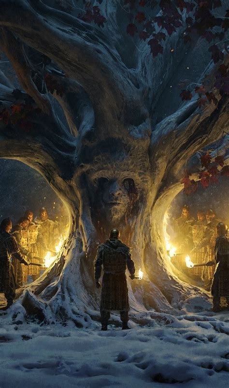 The First Men Burn A Weirwood Chase Stone ImaginaryWesteros Chase