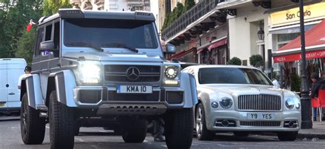 London Invasion: G-Wagen 4x4 Squared Owners Storm the Streets