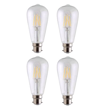 W Led Filament Pear Shape Bulbs Shop Today Get It Tomorrow