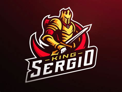 Golden Knights Mascot Logo Esports Logo Logo Mascot