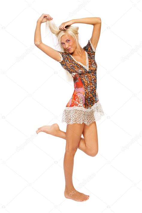 Barefoot Blonde Stock Photo By Pepperbox