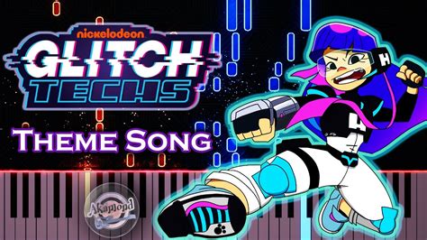 Glitch Techs Theme Song Piano Cover And Tutorial Youtube