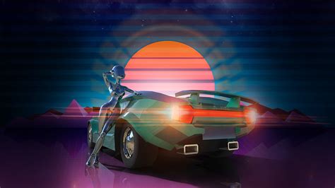 Synthwave Wallpaper 80 Images