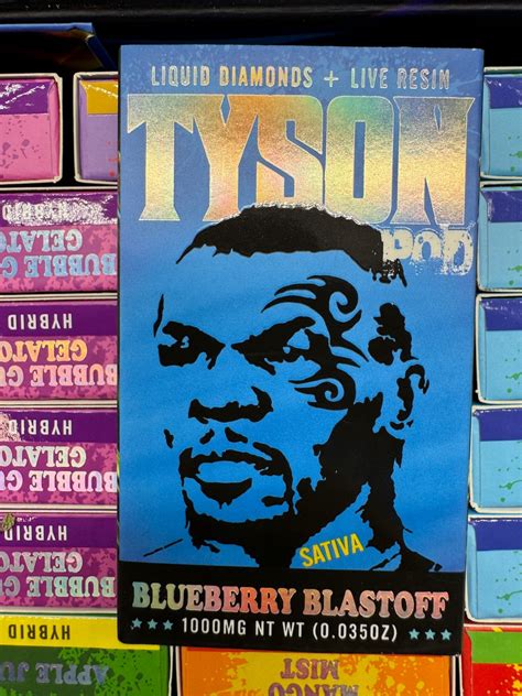 1g New Tyson Live Resin And Liquid Diamonds Disposable Vape Digital Art