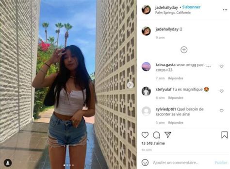 Jade Hallyday Au Top Elle Partage Deux Clich S Tout Sourire En Mini Bikini Sur Instagram Closer