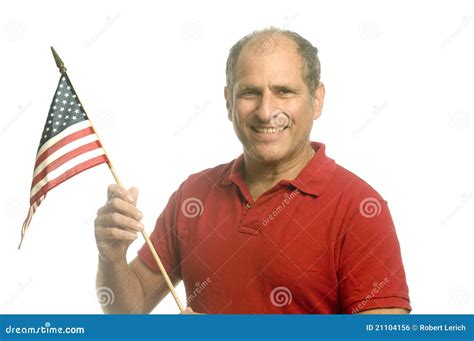 Patriotic American Waving Flag Stock Photo - Image of american, united ...