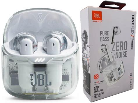 Jbl Tune Flex Ghost White Prze Roczyste S Uchawki Bezprzewodowe