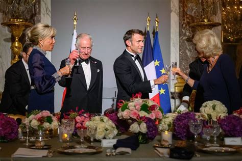 Charles III et Camilla à Paris les images du dîner damitié au