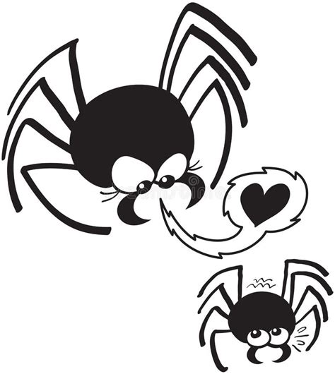 Scared Spider Stock Illustrations 1119 Scared Spider Stock