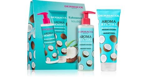 Dermacol Aroma Moment Brazilian Coconut Coffret Cadeau Corps Notino Fr