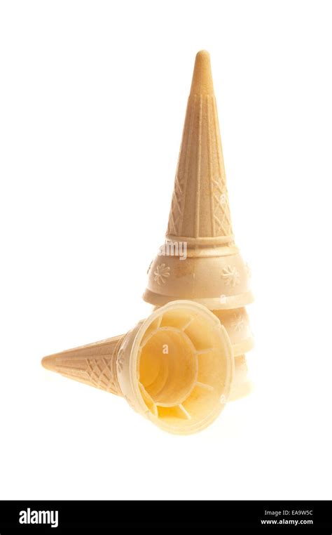 Empty Ice Cream Cones Hi Res Stock Photography And Images Alamy