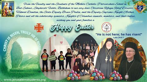 Christos Anesti, Christ is risen, Alithos Anesti, Truly He is Risen. – Ontario Knights Of Columbus