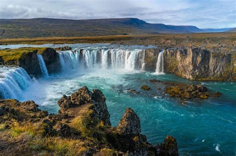 Godafoss Waterfall in Iceland - Free Stock Photo Download - 364